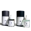 Collection of skincare products with 'by valenti' branding on a white background